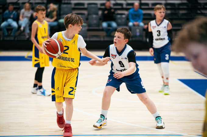 Registracija į Vaikų divizionus (U9, U10, U11, U12, U14 ir U16)